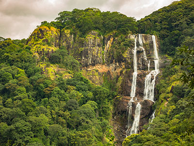 Sanje waterfall in Udzungwa Mountains National Park